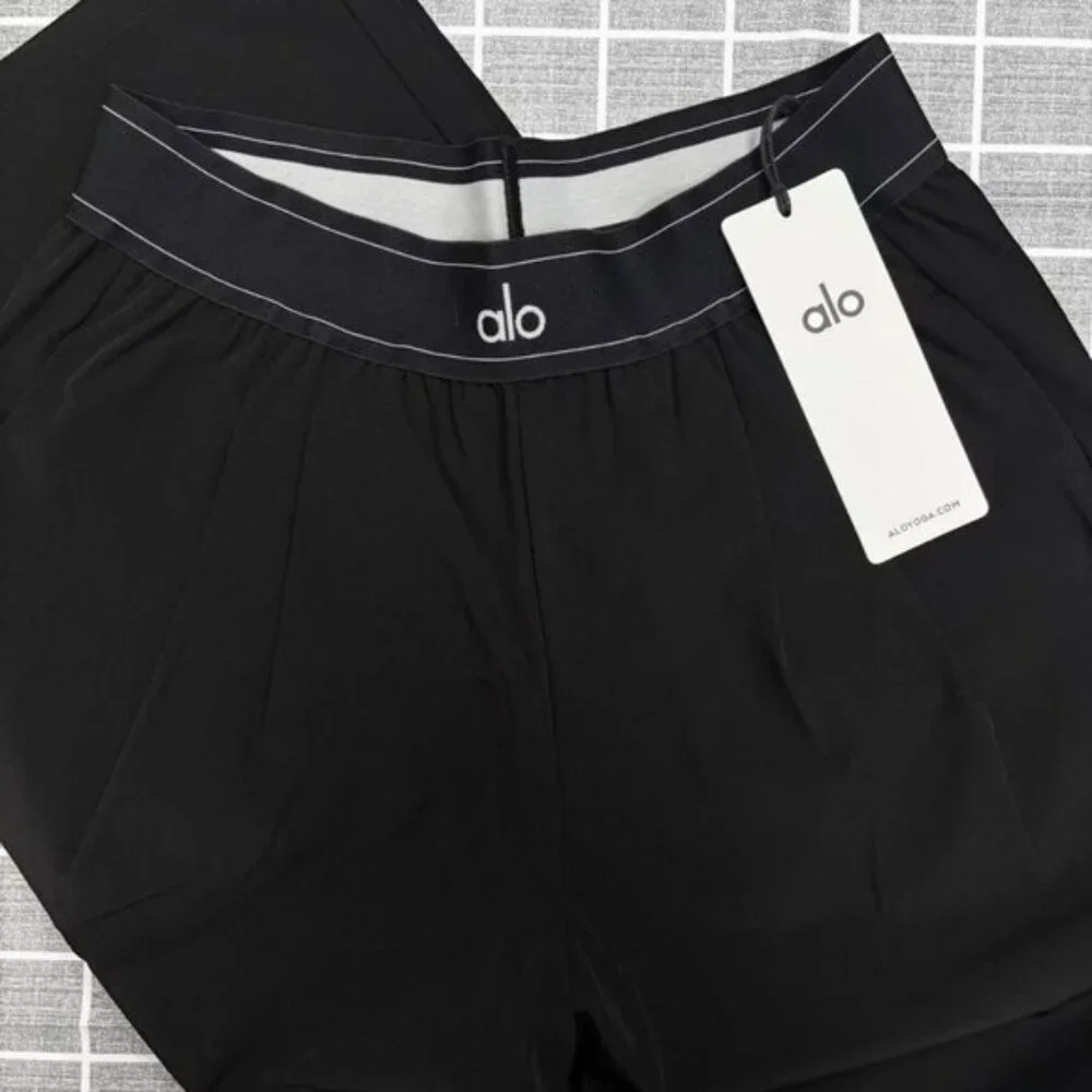 ALO Yoga Women's Black Suit Up Trouser (Regular)😎🔥 - Picture 4 of 8